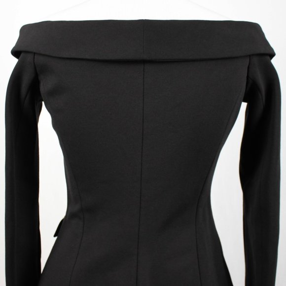 L'Agence Stephan Off Shoulder Blazer Top Small - Picture 10 of 12